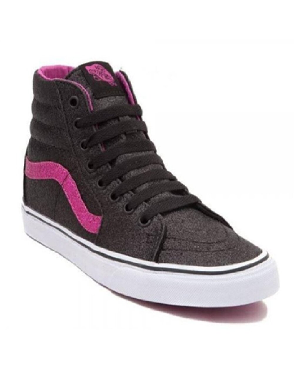 Vans - Sk8-Hi Glitter Black/Pink Sneakers